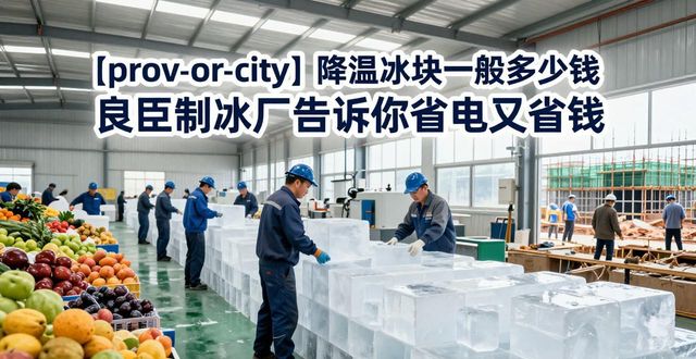 许昌降温冰块一般多少钱 良臣制冰厂告诉你省电又省钱